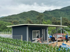 (MF1709) 처마 지붕 컨테이너 농막